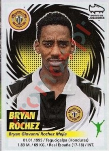 186 Bryan Róchez – Futebol 2018-2019 Panini