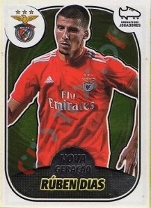 383 Rúben Dias – Futebol 2018-2019 Panini