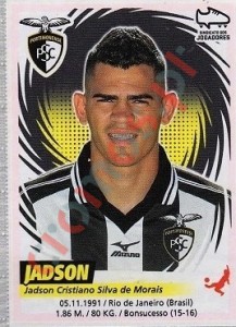 191 Jadson – Futebol 2018-2019 Panini