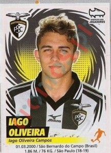 200 Iago Oliveira – Futebol 2018-2019 Panini