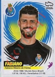 207 Fabiano – Futebol 2018-2019 Panini