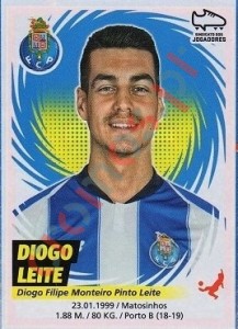 212 Diogo Leite – Futebol 2018-2019 Panini