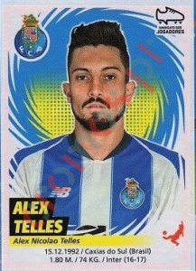 213 Alex Telles – Futebol 2018-2019 Panini
