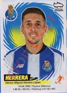 216 Hector Herrera – Futebol 2018-2019 Panini