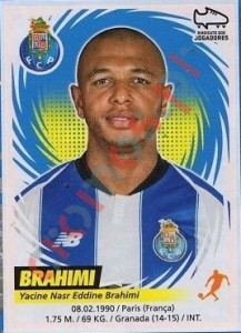 218 Yacine Brahimi – Futebol 2018-2019 Panini