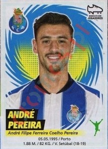 220 André Pereira – Futebol 2018-2019 Panini
