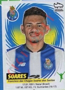 222 Tiquinho Soares – Futebol 2018-2019 Panini