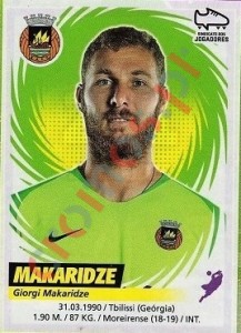 241 Makaridze – Futebol 2018-2019 Panini