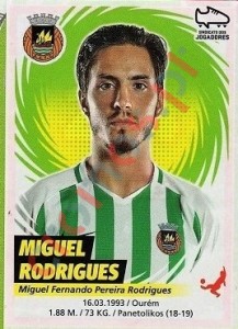 244 Miguel Rodrigues – Futebol 2018-2019 Panini
