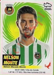 245 Nélson Monte – Futebol 2018-2019 Panini