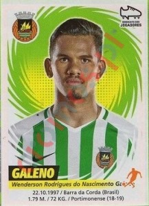 253 Galeno – Futebol 2018-2019 Panini
