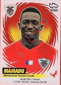 264 Mamadu – Futebol 2018-2019 Panini