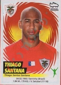 273 Thiago Santana – Futebol 2018-2019 Panini