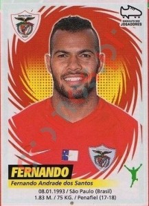 274 Fernando – Futebol 2018-2019 Panini