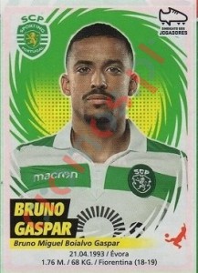 278 Bruno Gaspar – Futebol 2018-2019 Panini