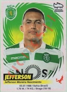 282 Jefferson – Futebol 2018-2019 Panini