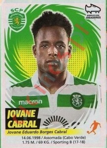 285 Jovane Cabral – Futebol 2018-2019 Panini