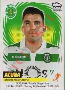 287 Marcos Acuña – Futebol 2018-2019 Panini