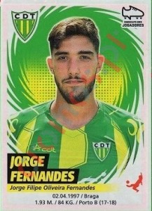 296 Jorge Fernandes – Futebol 2018-2019 Panini