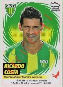 297 Ricardo Costa – Futebol 2018-2019 Panini