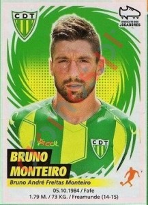 301 Bruno Monteiro – Futebol 2018-2019 Panini
