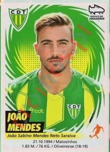 302 João Mendes – Futebol 2018-2019 Panini