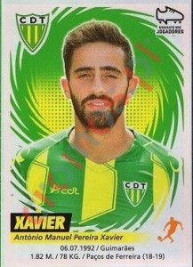 305 Xavier – Futebol 2018-2019 Panini