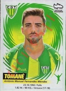 306 Tomané – Futebol 2018-2019 Panini