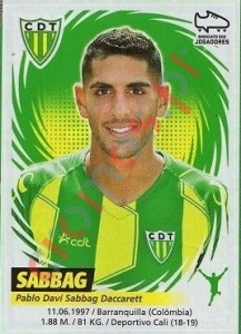 307 Sabbag – Futebol 2018-2019 Panini