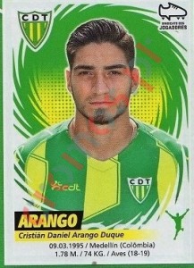 308 Arango – Futebol 2018-2019 Panini