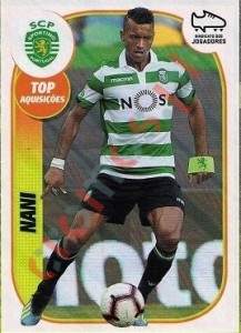 359 Nani – Futebol 2018-2019 Panini
