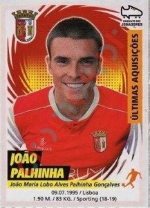 395 João Palhinha (Braga) – Futebol 2018-2019 Panini