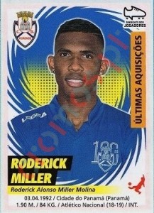 398 Roderick Miller (Feirense) – Futebol 2018-2019 Panini