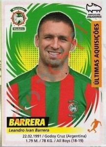 400 Barrera (Marítimo) – Futebol 2018-2019 Panini