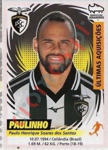 404 Paulinho (Portimonense) – Futebol 2018-2019 Panini