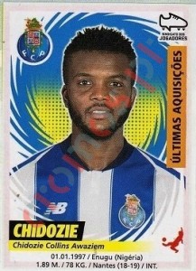 407 Chidozie (Porto) – Futebol 2018-2019 Panini