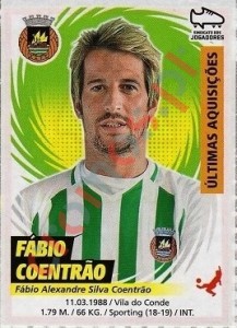 411 Fábio Coentrão (Rio Ave) – Futebol 2018-2019 Panini