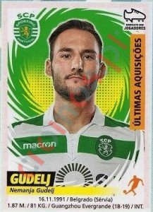 415 Nemanja Gudelj (Sporting) – Futebol 2018-2019 Panini