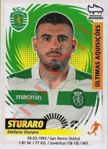 416 Stefano Sturaro (Sporting) – Futebol 2018-2019 Panini