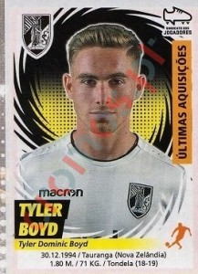 421 Tyler Boyd (Vitória de Guimarães) – Futebol 2018-2019 Panini