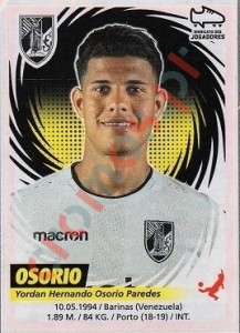 313 Yordan Osorio – Futebol 2018-2019 Panini