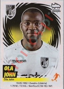 321 Ola John – Futebol 2018-2019 Panini