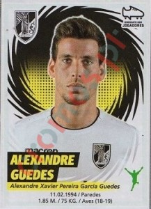 324 Alexandre Guedes – Futebol 2018-2019 Panini