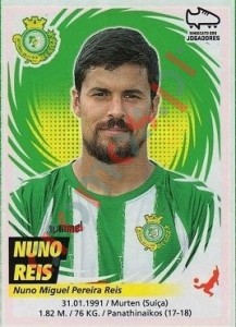 331 Nuno Reis – Futebol 2018-2019 Panini