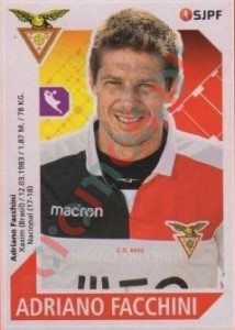 20 Adriano Facchini – Futebol 2017-2018 Panini