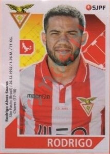 21 Rodrigo – Futebol 2017-2018 Panini