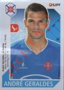 38 André Geraldes – Futebol 2017-2018 Panini