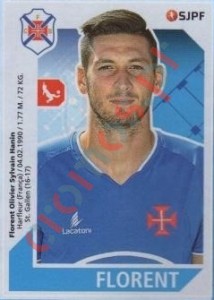 42 Florent – Futebol 2017-2018 Panini