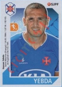 44 Yebda – Futebol 2017-2018 Panini