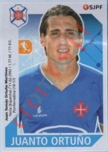 49 Juanto Ortuño – Futebol 2017-2018 Panini